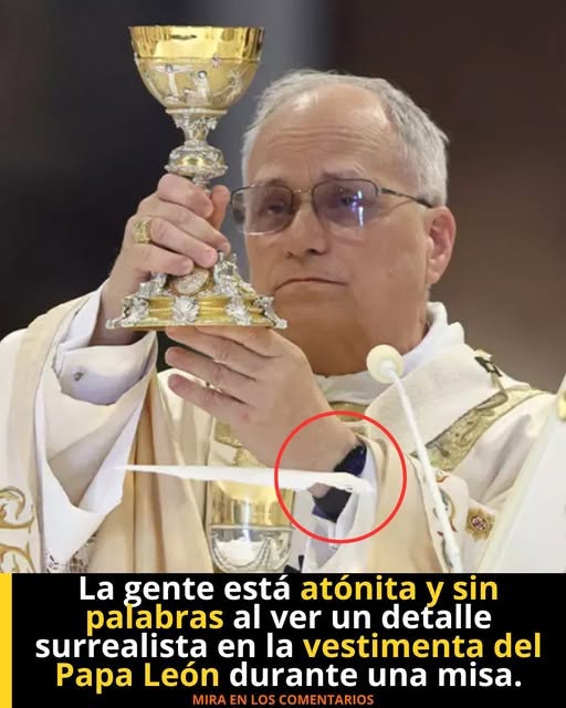 ⛪ Un detalle en la vestimenta del Papa durante una misa desata miles de reacciones: esto es lo que realmente ocurrió