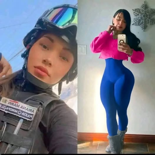 ¿Qué hace una joven policía después de terminar su servicio? La verdad detrás de la imagen viral que circula en redes