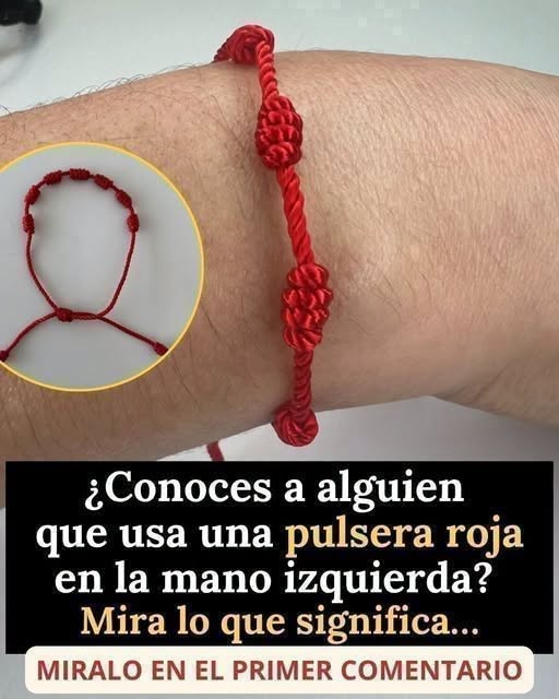 ¿Qué significa usar una pulsera roja en la mano izquierda? Tradiciones, creencias y realidad