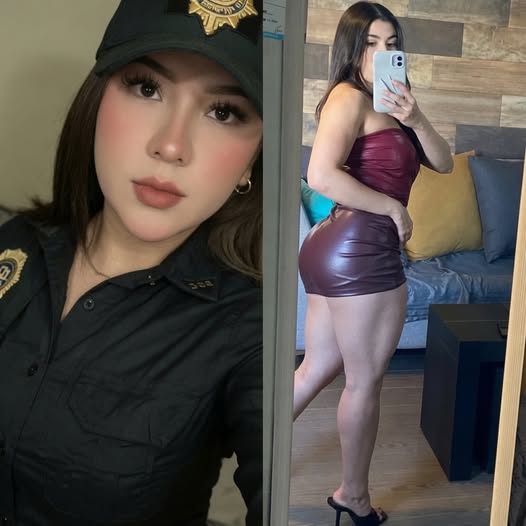 ¿Qué ocurrió con esta joven policía después de terminar su servicio? La verdad detrás de la imagen viral