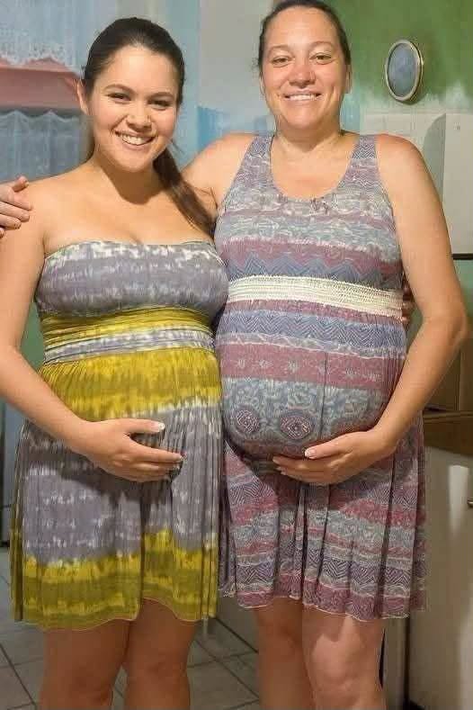 Madre e hija quedan embarazadas del mismo hombre: la historia viral que sorprendió a miles de personas
