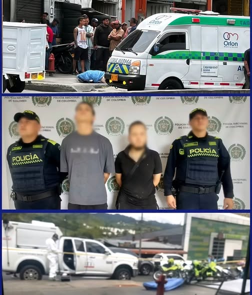 🚨 Capturan a dos presuntos sicarios tras homicidio en Dosquebradas: investigan posible caso relacionado con violencia intrafamiliar