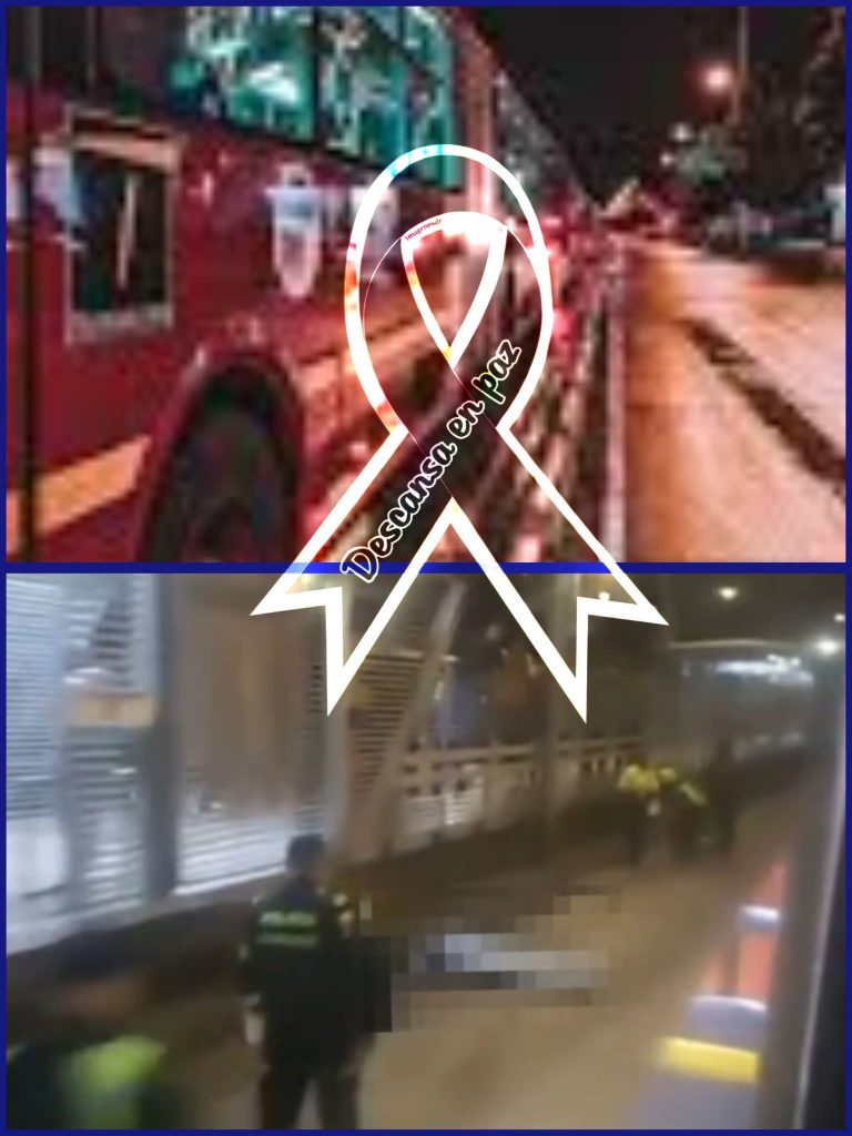 Mujer fallece tras ser atropellada por un bus de TransMilenio en la estación Venecia de Bogotá