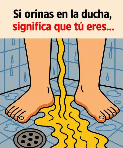 ¿Es malo orinar en la ducha? Esto es lo que realmente dicen los especialistas