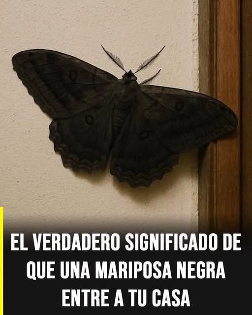 ¿Qué significa que una mariposa negra entre a tu casa? Mitos, creencias y la explicación real