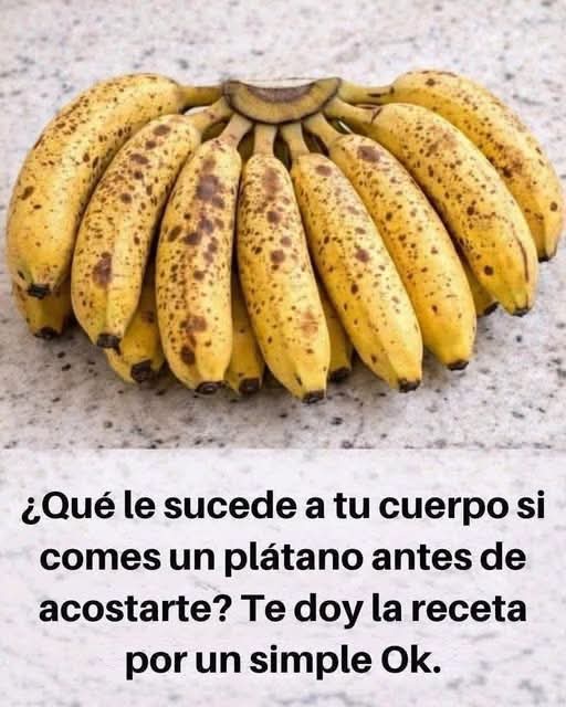 ¿Qué pasa si comes un plátano por la noche? Beneficios, mitos y lo que dice la ciencia