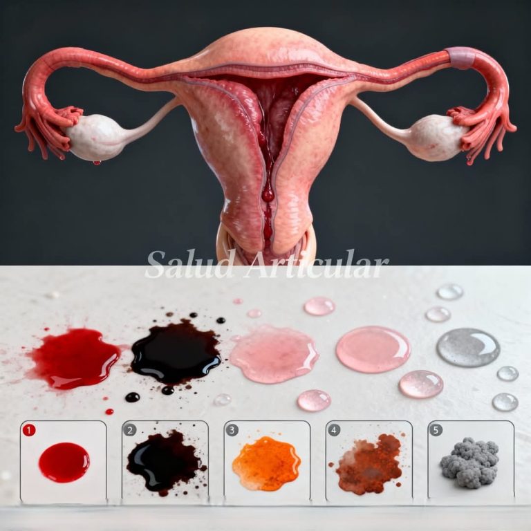 Colores de la menstruación: qué significan realmente y cuándo podrían ser una señal de alerta