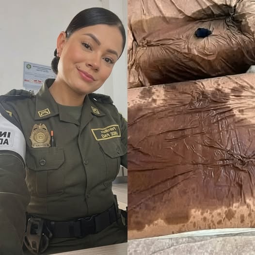 ¿Grabaron a una joven policía después de su servicio? La verdad detrás de la imagen viral que circula en redes sociales