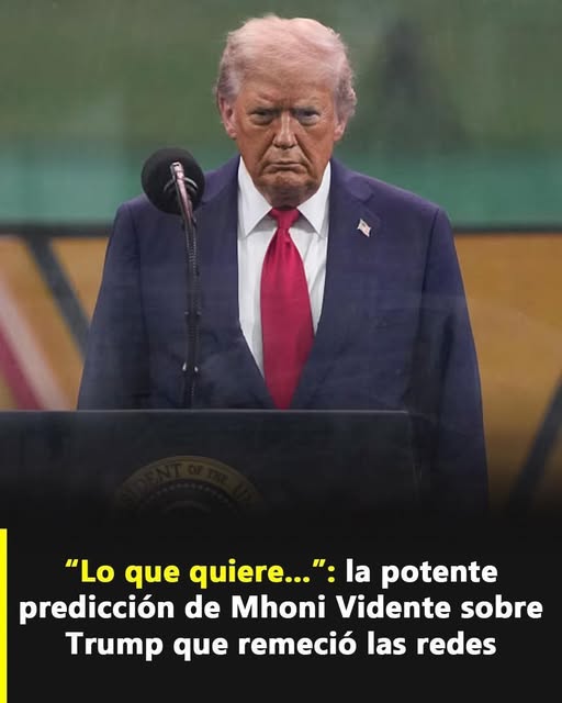 Mhoni Vidente lanza una impactante predicción sobre Donald Trump y sacude las redes