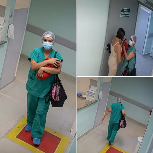 Mujer fue sorprendida con un pequeño dentro de un bolso y el caso generó alarma
