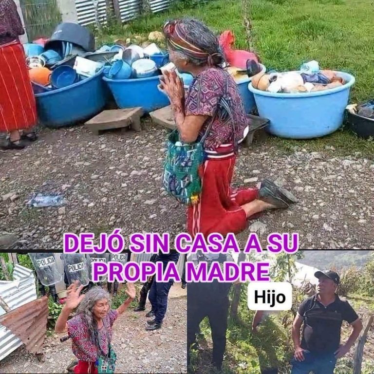 Desalojo de adulta mayor en Guatemala genera indignación y abre debate sobre los conflictos familiares