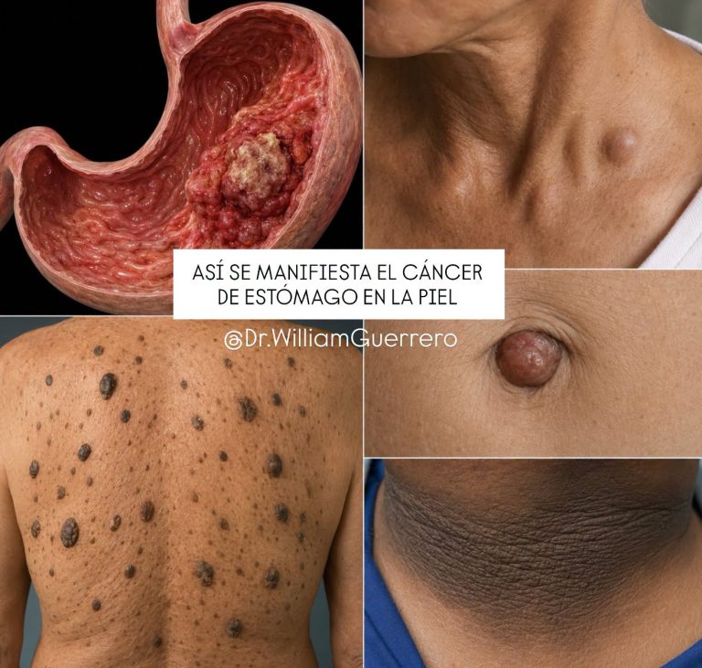 Cáncer de estómago: estos son algunos cambios en la piel que podrían estar relacionados con la enfermedad