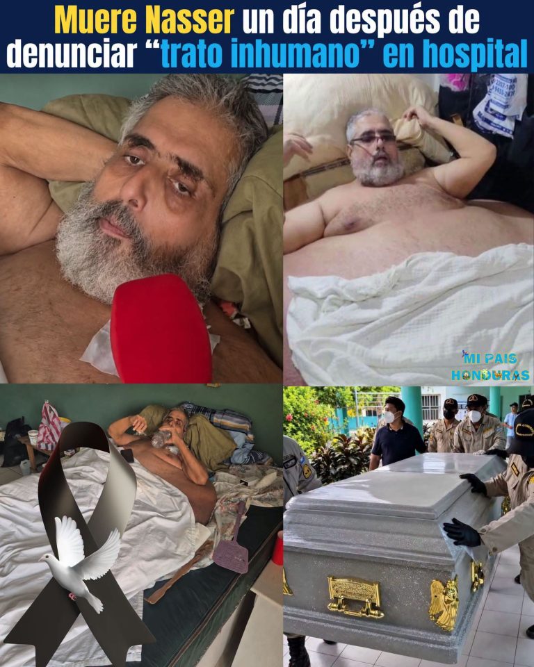  Nasser Hilsaca un día después de denunciar “trato inhumano” en hospital de La Ceiba