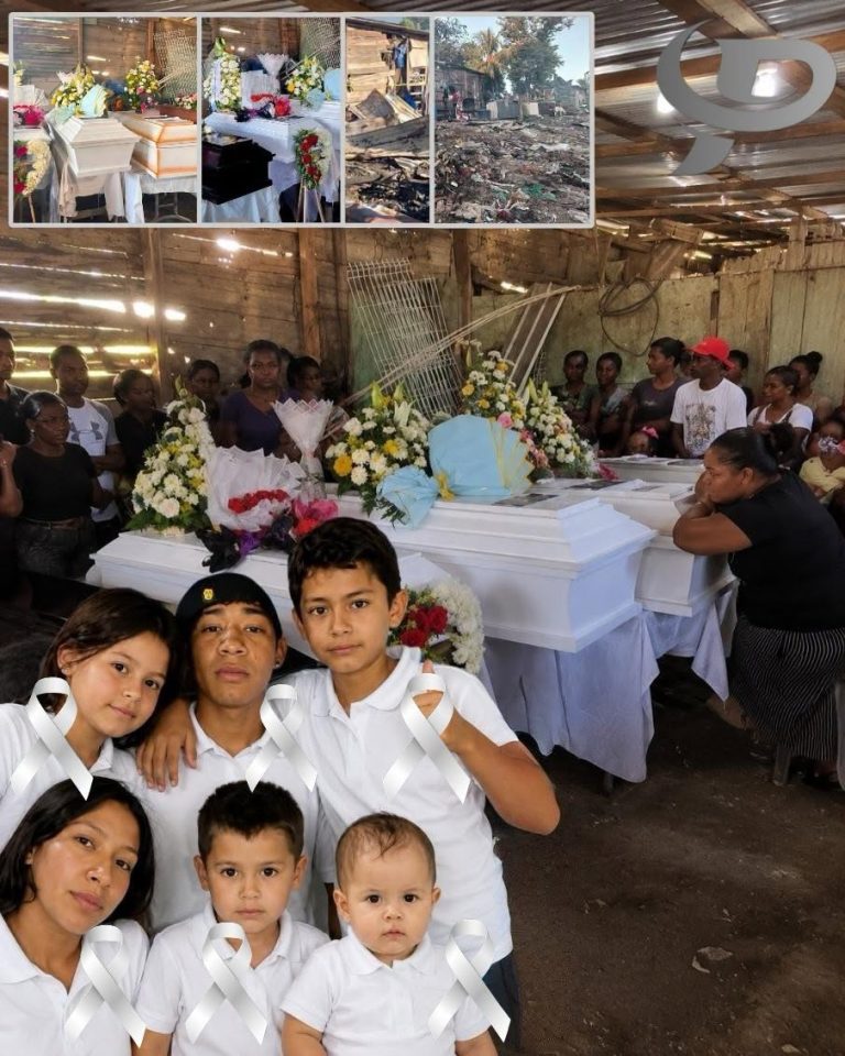Familia de San Pedro Sula despide a cinco hermanos y una bebé tras incendio en Esquipulas