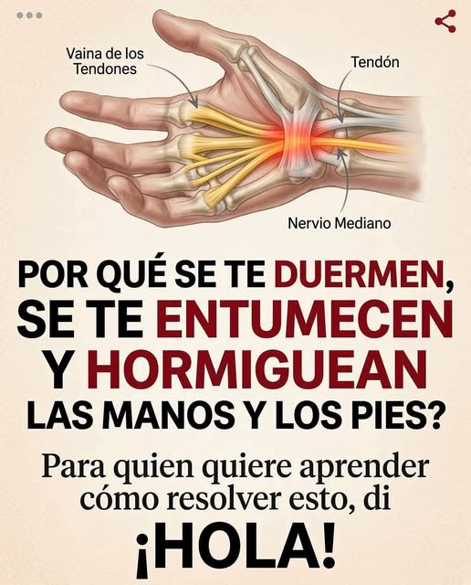 Manos y pies dormidos al descansar: qué puede estar provocando el hormigueo