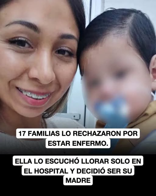 17 familias dijeron que no, pero una mujer tomó una decisión que cambió su historia