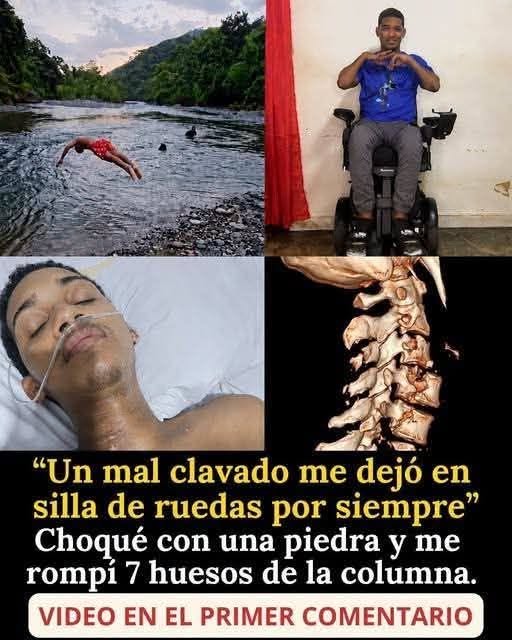 Un salto al río cambió su vida para siempre: la historia que impactó a miles