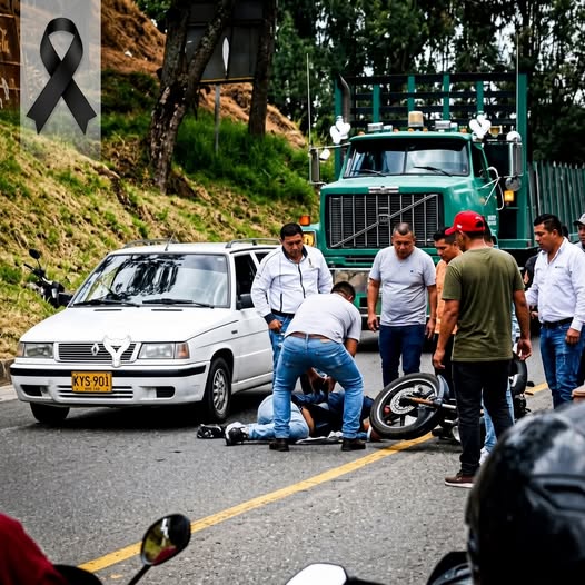 Accidente en carretera moviliza a varias personas y genera preocupación entre conductores