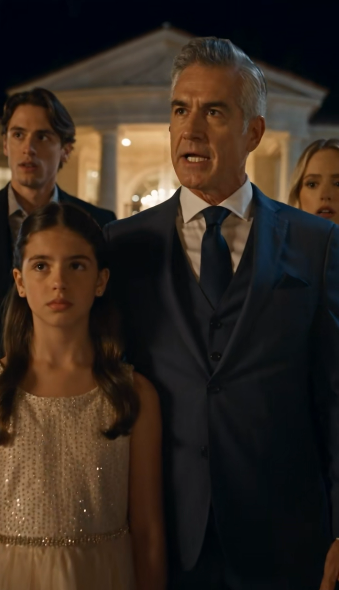 Humillaron a la niña que vendía dulces en una fiesta de lujo sin imaginar quién era su padre