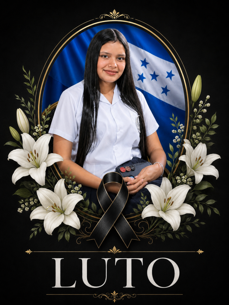 Comunidad educativa lamenta profundamente la partida de la estudiante Xiomara Lizeth Palacios Ventura