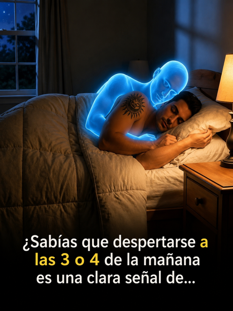 DESPERTARSE A LAS 3 O 4 DE LA MAÑANA: ESTO ES LO QUE REALMENTE PUEDE ESTAR DETRÁS