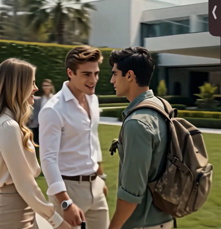 Humillaron al chico vestido de jardinero sin imaginar quién era su padre