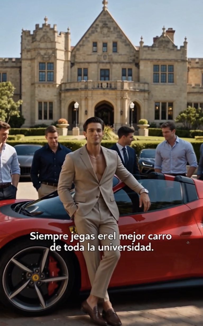Se burlaron del estudiante que presumía un Ferrari sin imaginar quién tenía realmente las llaves