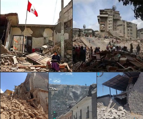 Terremoto de magnitud 7,2 sacude Perú y provoca daños y deslizamientos en Ayacucho
