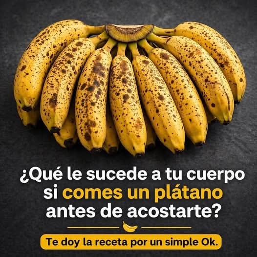 ¿Qué pasa realmente si comes un plátano antes de dormir? Beneficios, mitos y cuándo conviene moderarlo