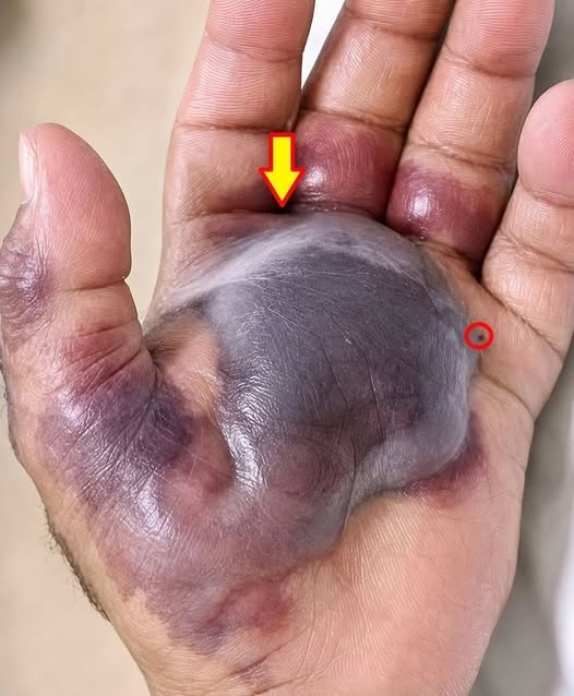Atención a una mano que se pone morada e hinchada: estas señales pueden indicar desde un hematoma hasta una urgencia