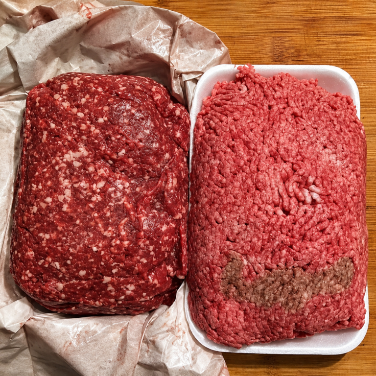 NO TE DEJES ENGAÑAR AL COMPRAR CARNE MOLIDA: ESTA DIFERENCIA DE COLOR TIENE UNA EXPLICACIÓN