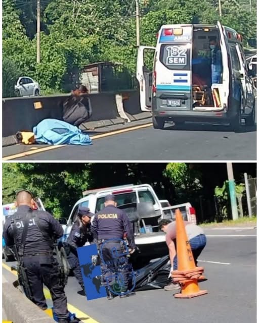 FUERTE ACCIDENTE EN LA CARRETERA A SONSONATE GENERA CONMOCIÓN