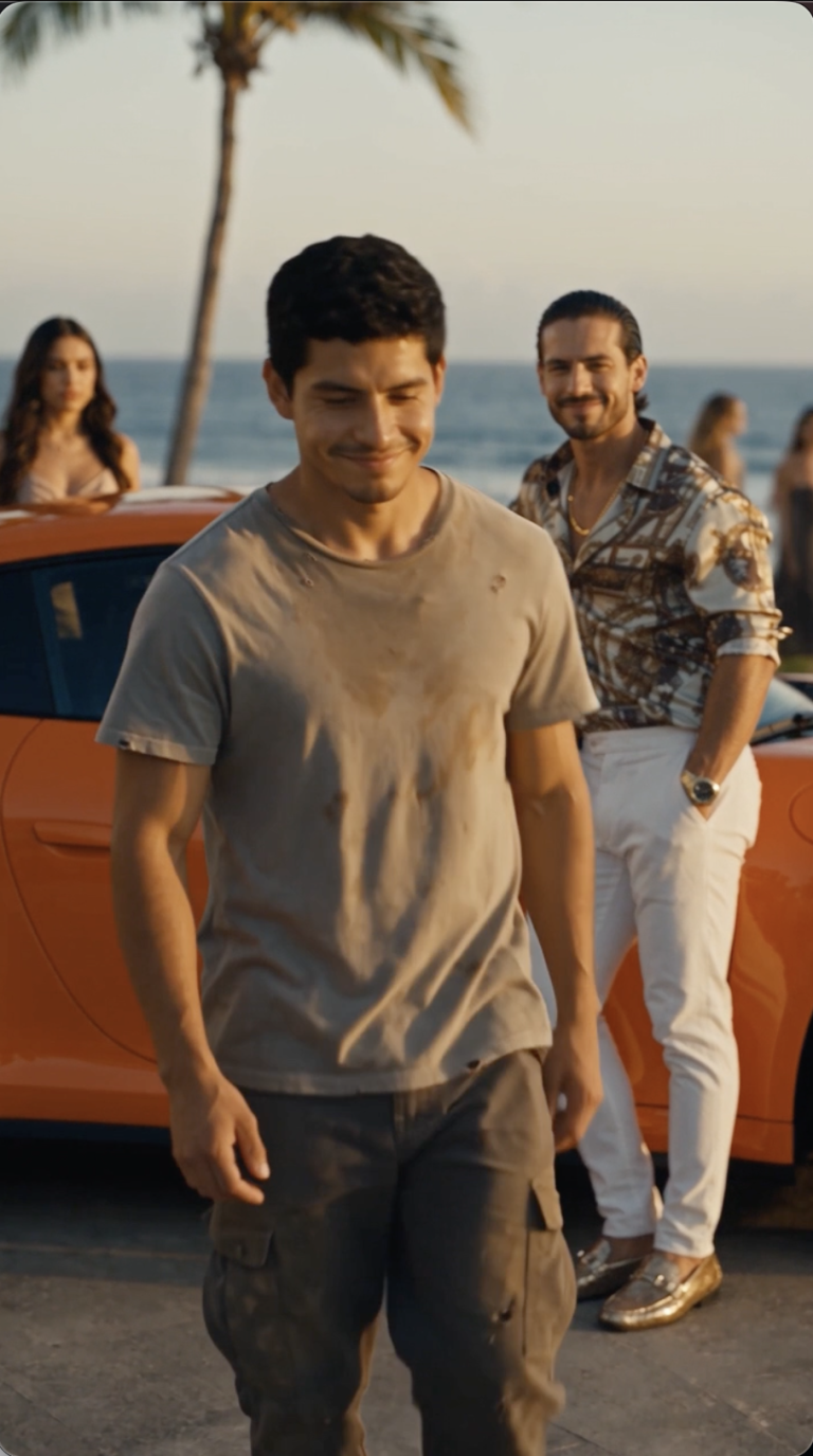 Presumió un Porsche que no era suyo… y terminó humillando al verdadero dueño