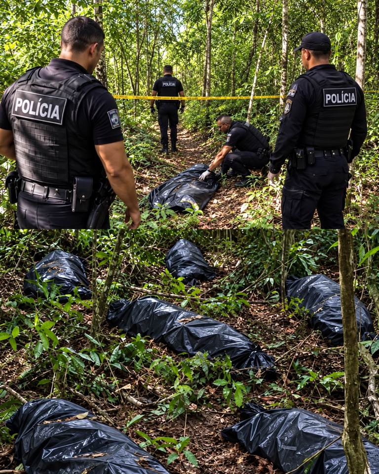 OPERATIVO POLICIAL EN UNA ZONA BOSCOSA GENERA CONMOCIÓN