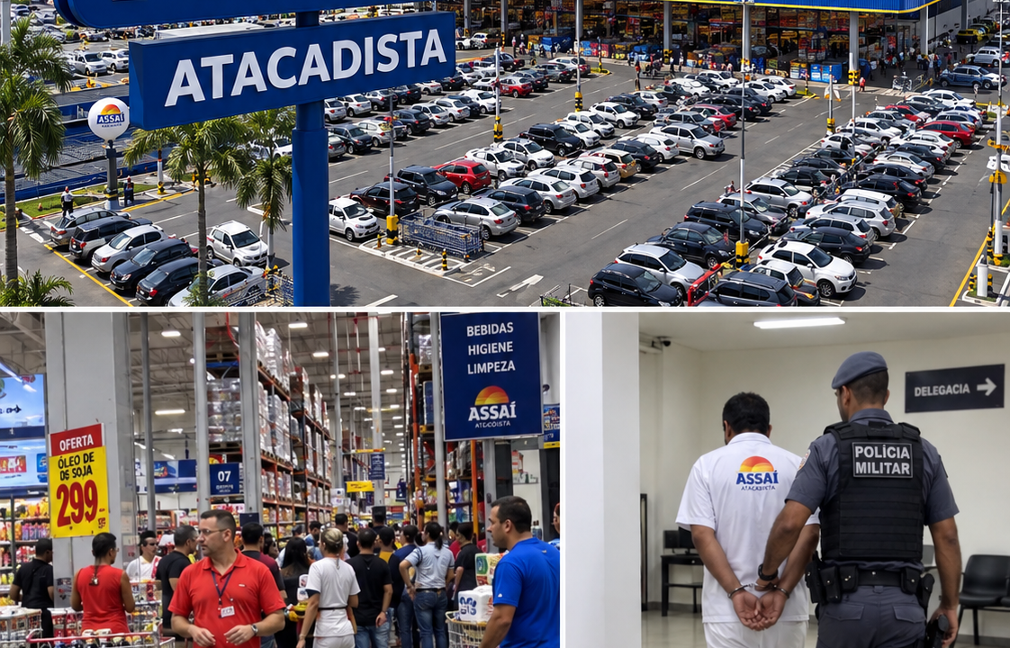 INCIDENTE DENTRO DE UNA TIENDA ASSAÍ EN BRASIL MOVILIZA A LA POLICÍA