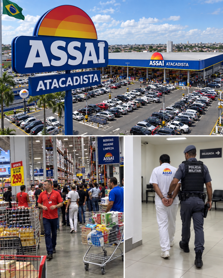INCIDENTE DENTRO DE UNA TIENDA ASSAÍ EN BRASIL MOVILIZA A LA POLICÍA