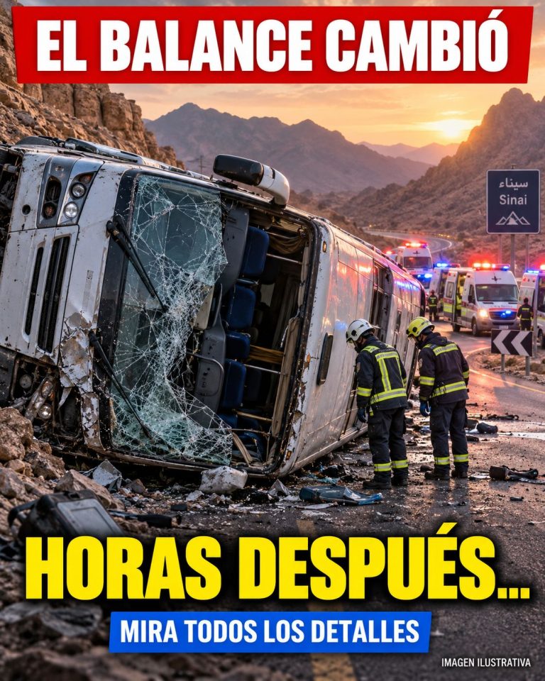 APARATOSO ACCIDENTE DE AUTOBÚS MOVILIZÓ 20 AMBULANCIAS… EL BALANCE FUE ACTUALIZADO HORAS DESPUÉS