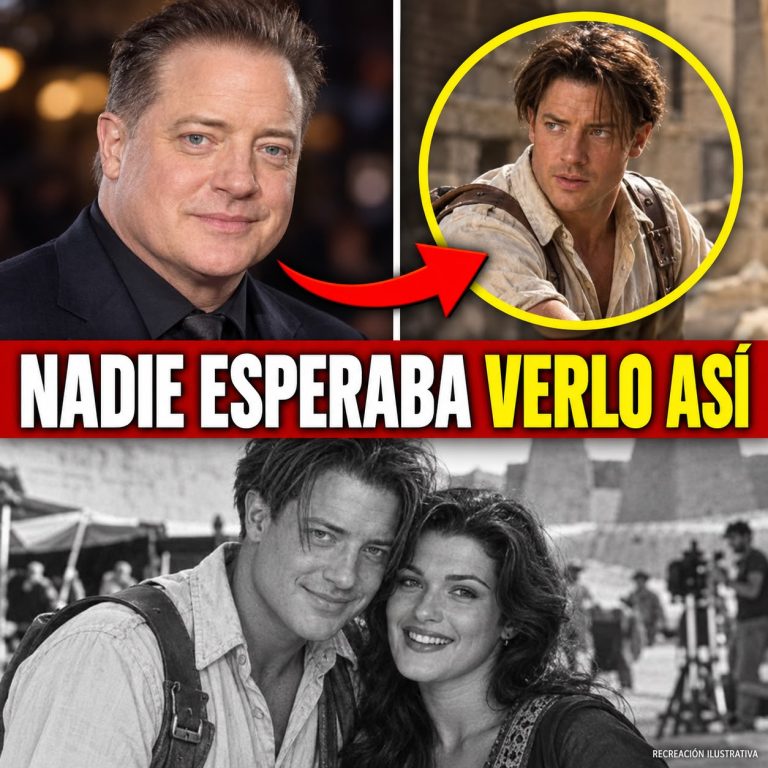 BRENDAN FRASER SORPRENDE CON SU PREPARACIÓN PARA VOLVER A LA MOMIA