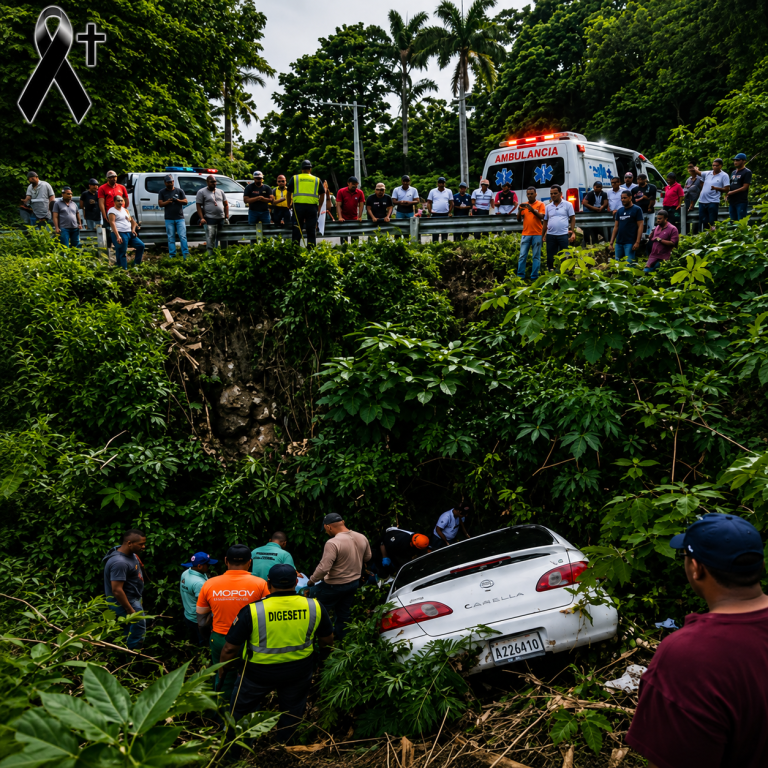 FUERTE ACCIDENTE EN UNA CARRETERA MOVILIZA A LOS EQUIPOS DE EMERGENCIA