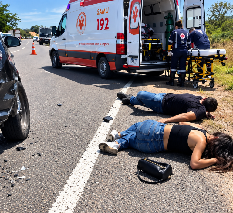 FUERTE INCIDENTE EN CARRETERA MOVILIZA A EQUIPOS DE EMERGENCIA