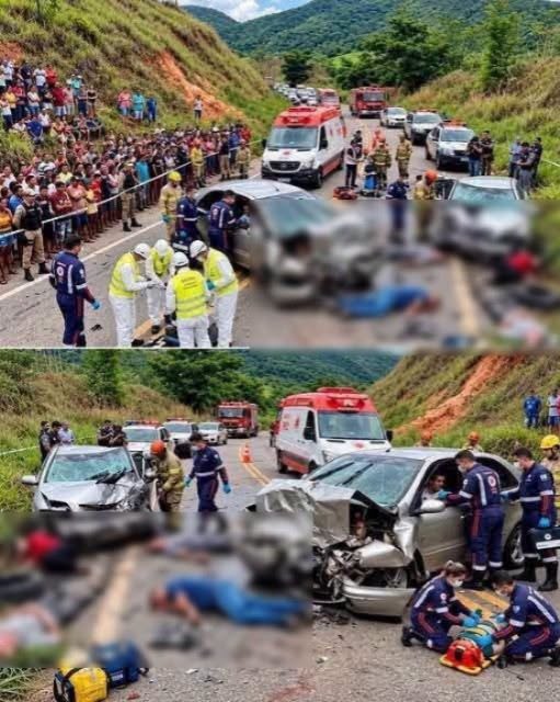 Amplio operativo de emergencia tras un fuerte incidente vial en una carretera