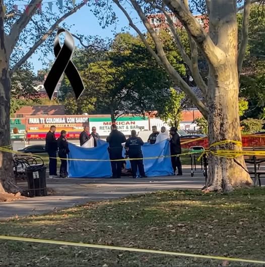 Amplio operativo de autoridades en un parque urbano genera atención entre residentes